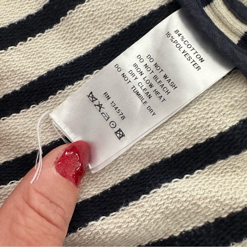 Vineyard Vines Striped Women's Blazer- Navy and White - Picture 6 of 8